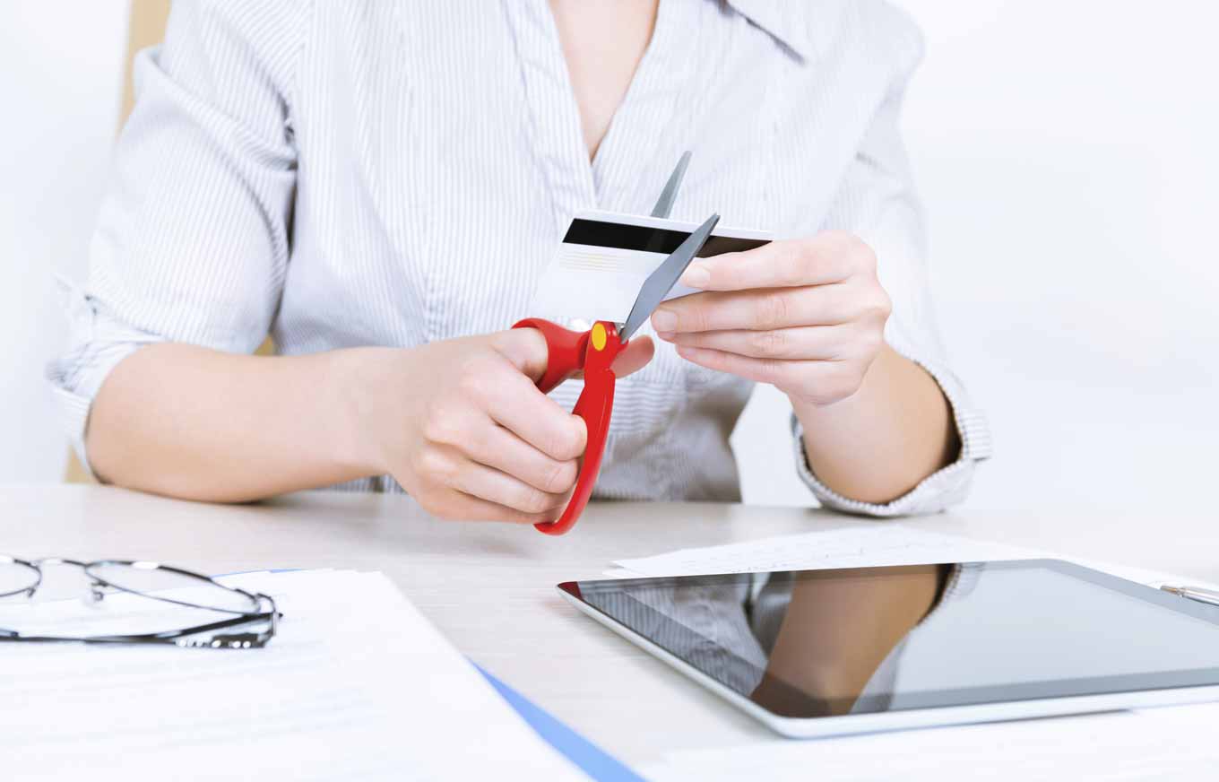 Credit Card Cutting