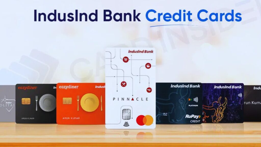 Credit Card, IndusInd Bank, Saving, Cashback, Air Miles, Reward Points